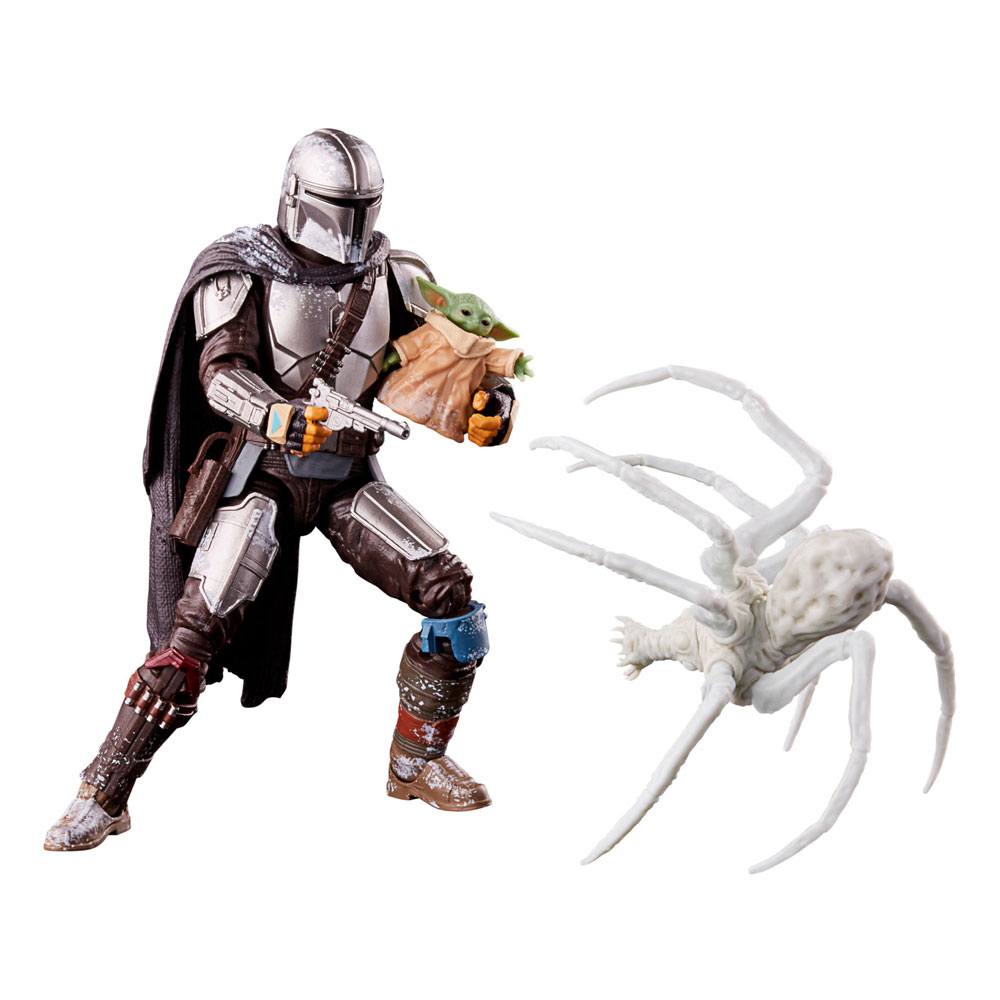 Star Wars The Mandalorian Black Series Actionfiguren 2022 Mandalorian und Grogu (Maldo Kreis) 15 cm beschädigte Verpackung