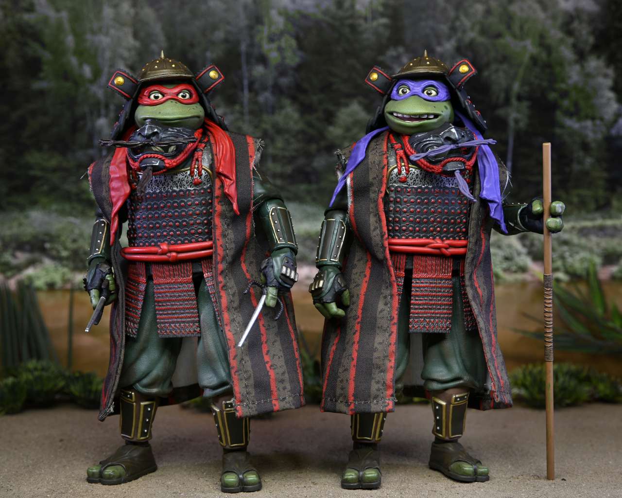 Teenage Mutant Ninja Turtles 3 Movie (1993) Actionfiguren 4er Set