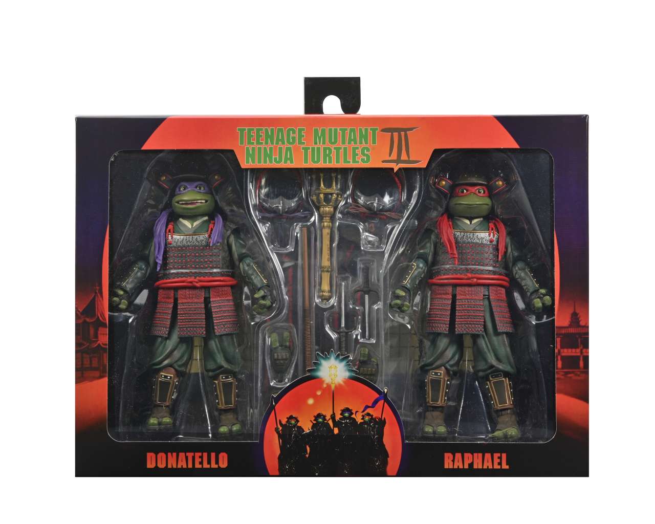 Teenage Mutant Ninja Turtles 3 Movie (1993) Actionfiguren 4er Set