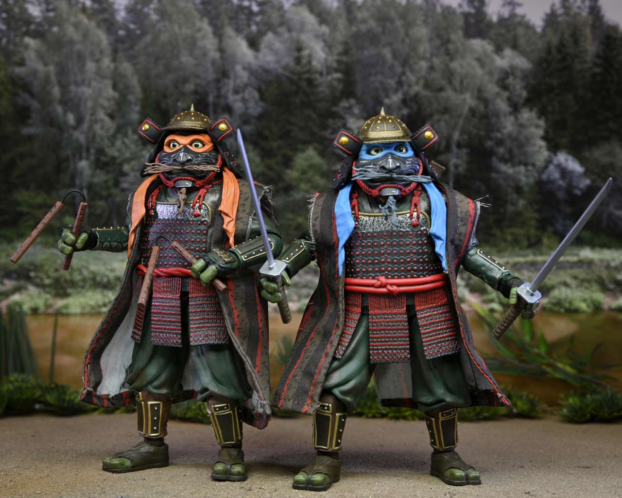 Teenage Mutant Ninja Turtles 3 Movie (1993) Actionfiguren 4er Set
