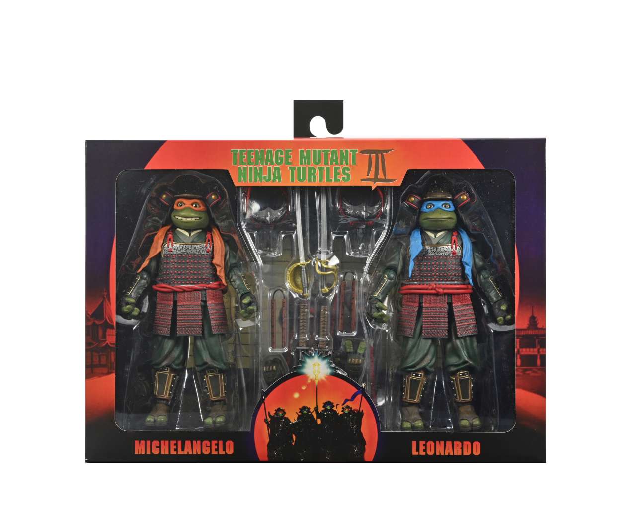 Teenage Mutant Ninja Turtles 3 Movie (1993) Actionfiguren 4er Set