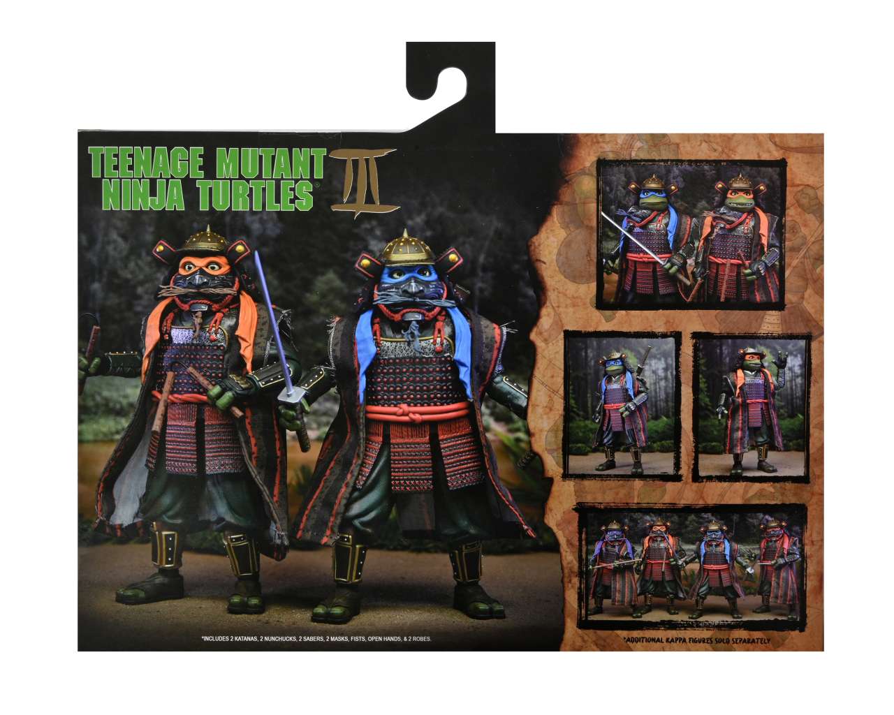 Teenage Mutant Ninja Turtles 3 Movie (1993) Actionfiguren 4er Set