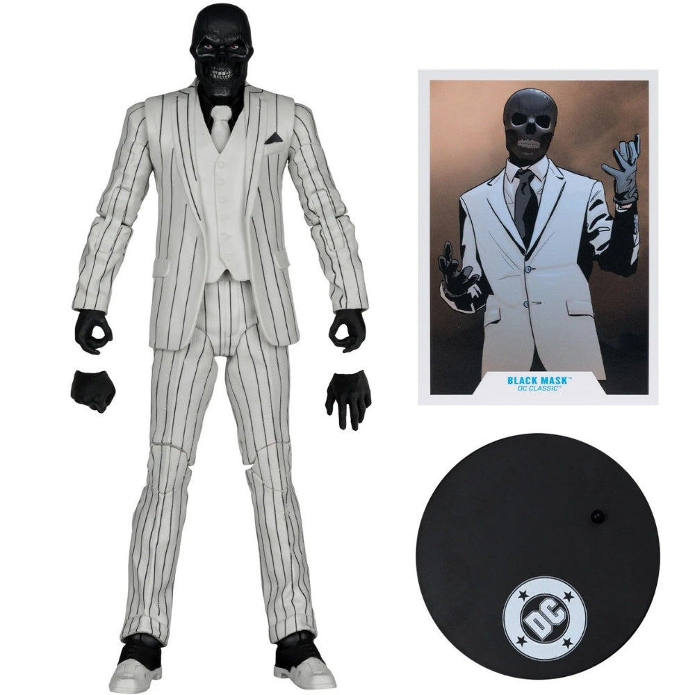 DC Multiverse Actionfigur Black Mask 18 cm Chase Red Platinum