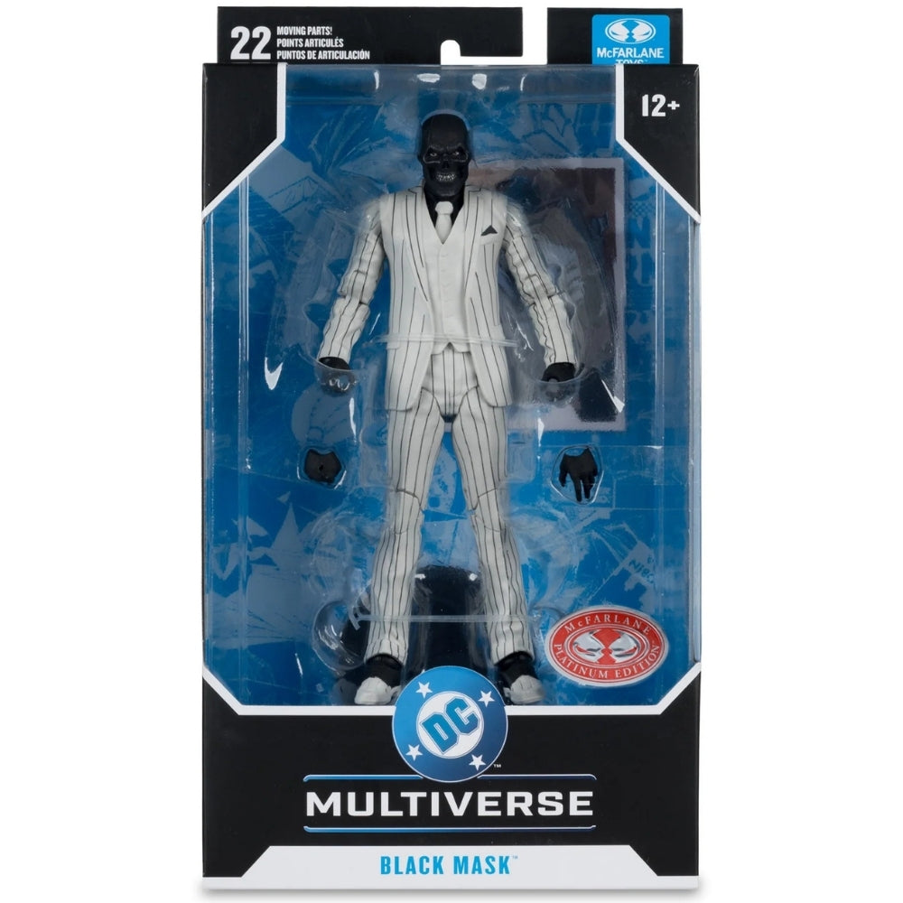 DC Multiverse Actionfigur Black Mask 18 cm Chase Red Platinum