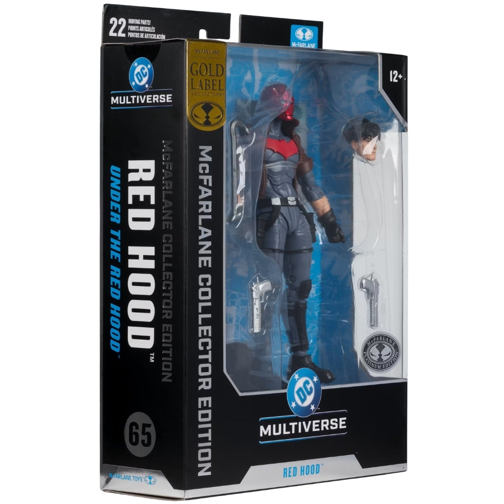 DC Multiverse McFarlane Collector Edition Deluxe Actionfigur Red Hood (Under the Red Hood) (Gold Label) 18 cm CHASE