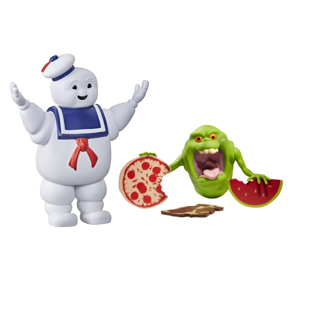The Real Ghostbusters Kenner Classics Actionfiguren Slimer und Marshmallow Man Stay Puft