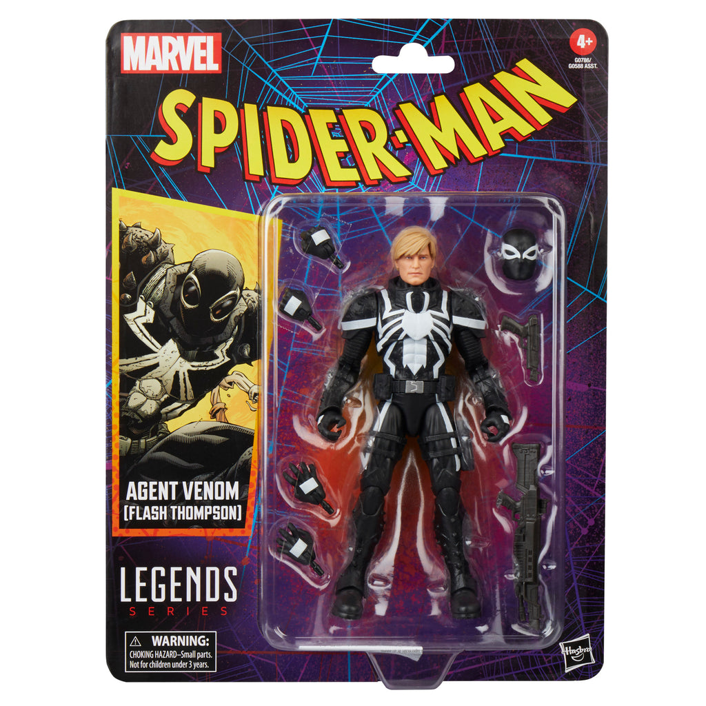 Marvel Legends Spider-Man Retro Actionfigur Agent Venom 15 cm