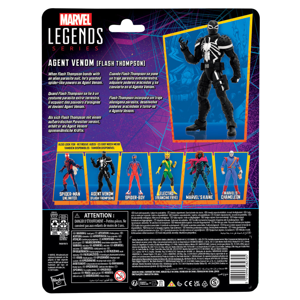 Marvel Legends Spider-Man Retro Actionfigur Agent Venom 15 cm