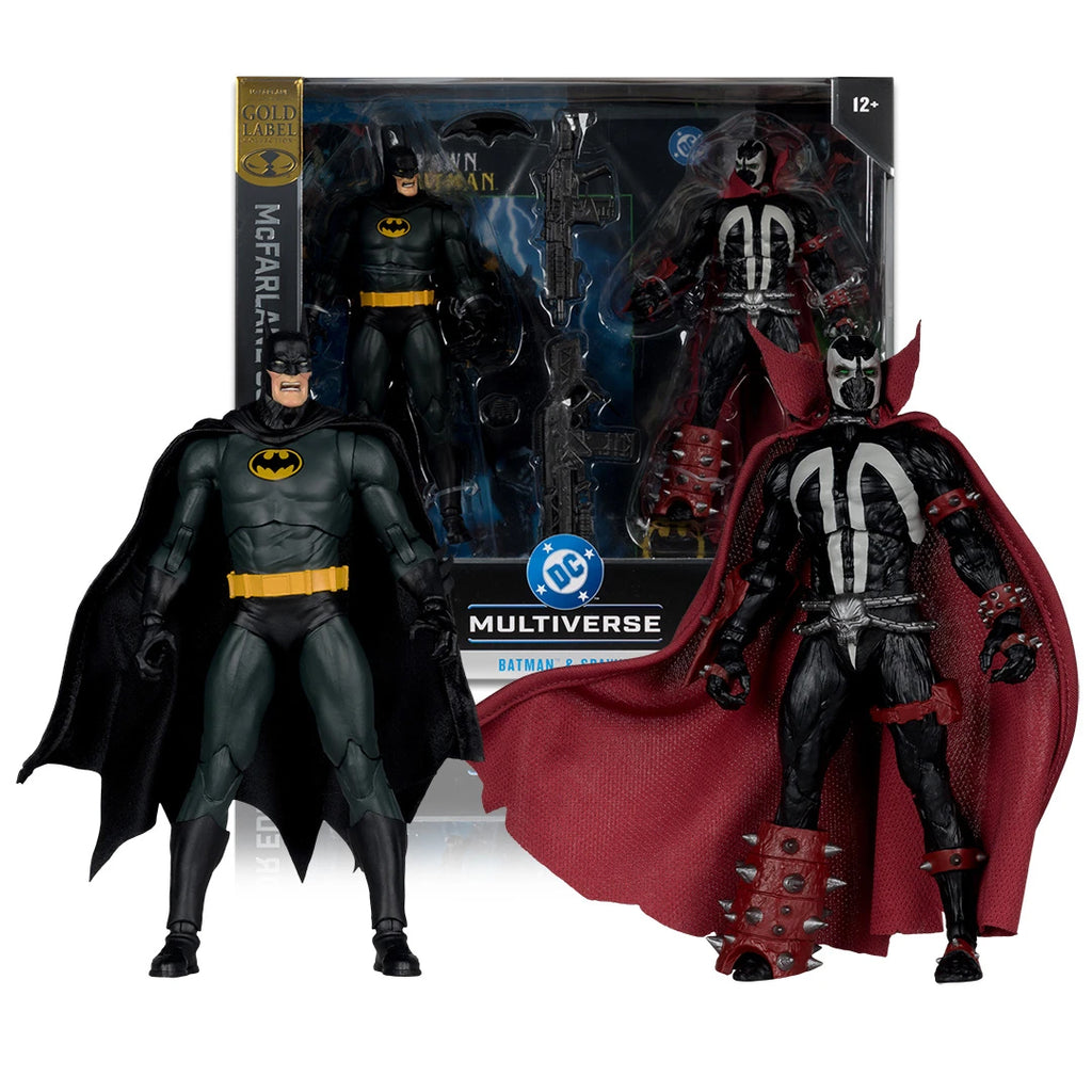 DC Multiverse Batman & Spawn (DC Multiverse) 2-Pack Gold Label Actionfiguren 18 cm PRE-ORDER