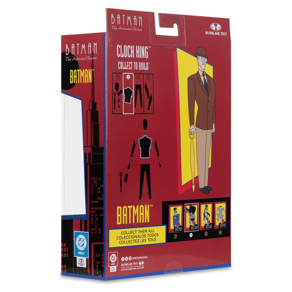 Batman: The Animated Series DC Direct Build-A Actionfigur Batman (Alternate Expressions) 15 cm