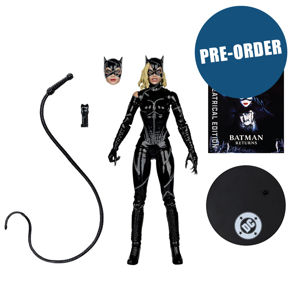 Batman Returns DC Theatrical Deluxe Edition Actionfigur Battle Damaged Catwoman 18 cm PRE-ORDER