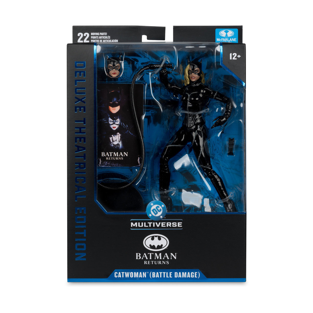 Batman Returns DC Theatrical Deluxe Edition Actionfigur Battle Damaged Catwoman 18 cm PRE-ORDER