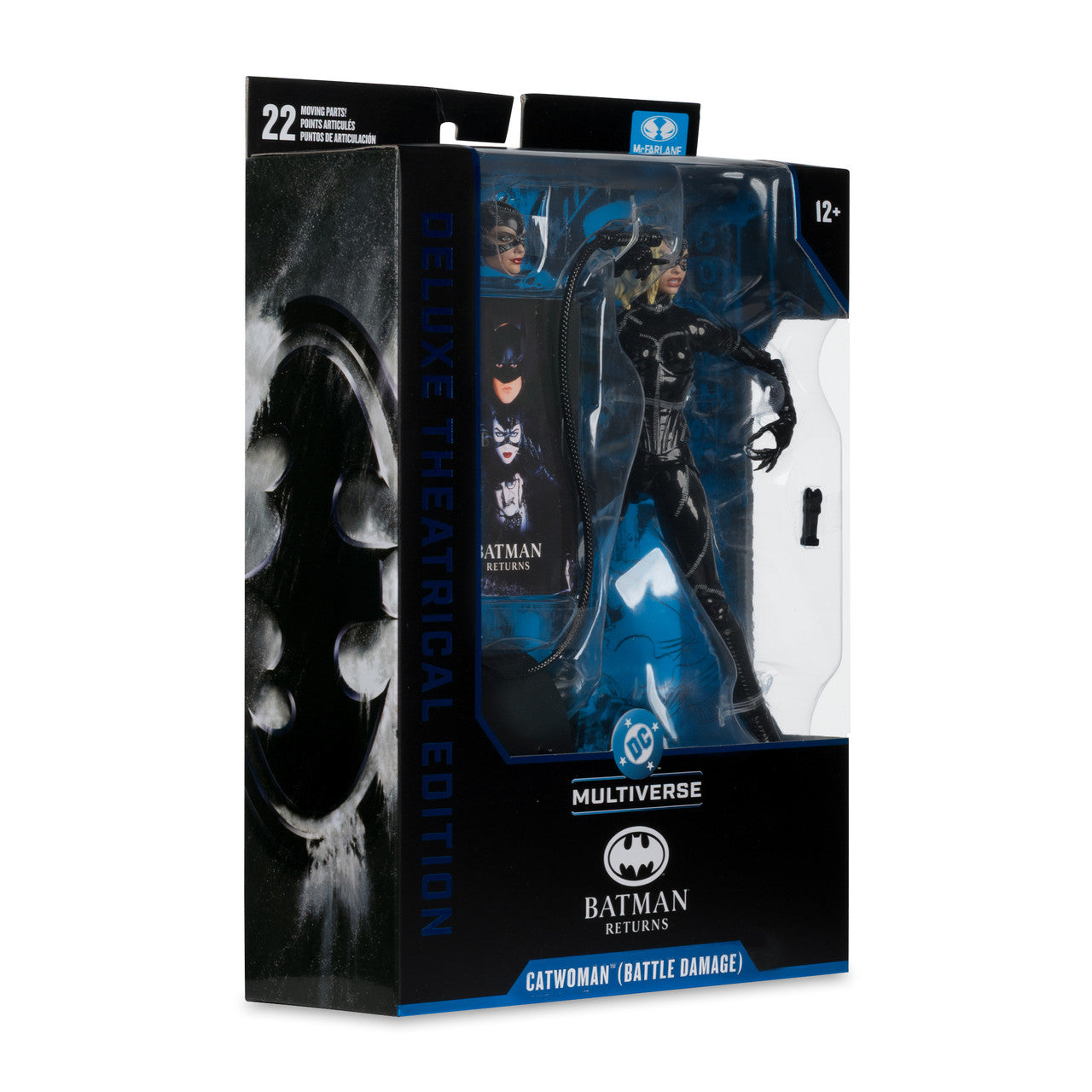 Batman Returns DC Theatrical Deluxe Edition Actionfigur Battle Damaged Catwoman 18 cm PRE-ORDER