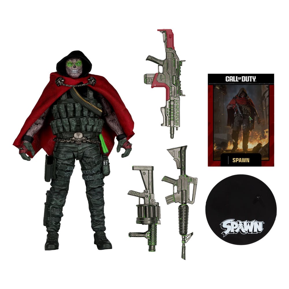 Call of Duty Burned Spawn Actionfigur 17 cm