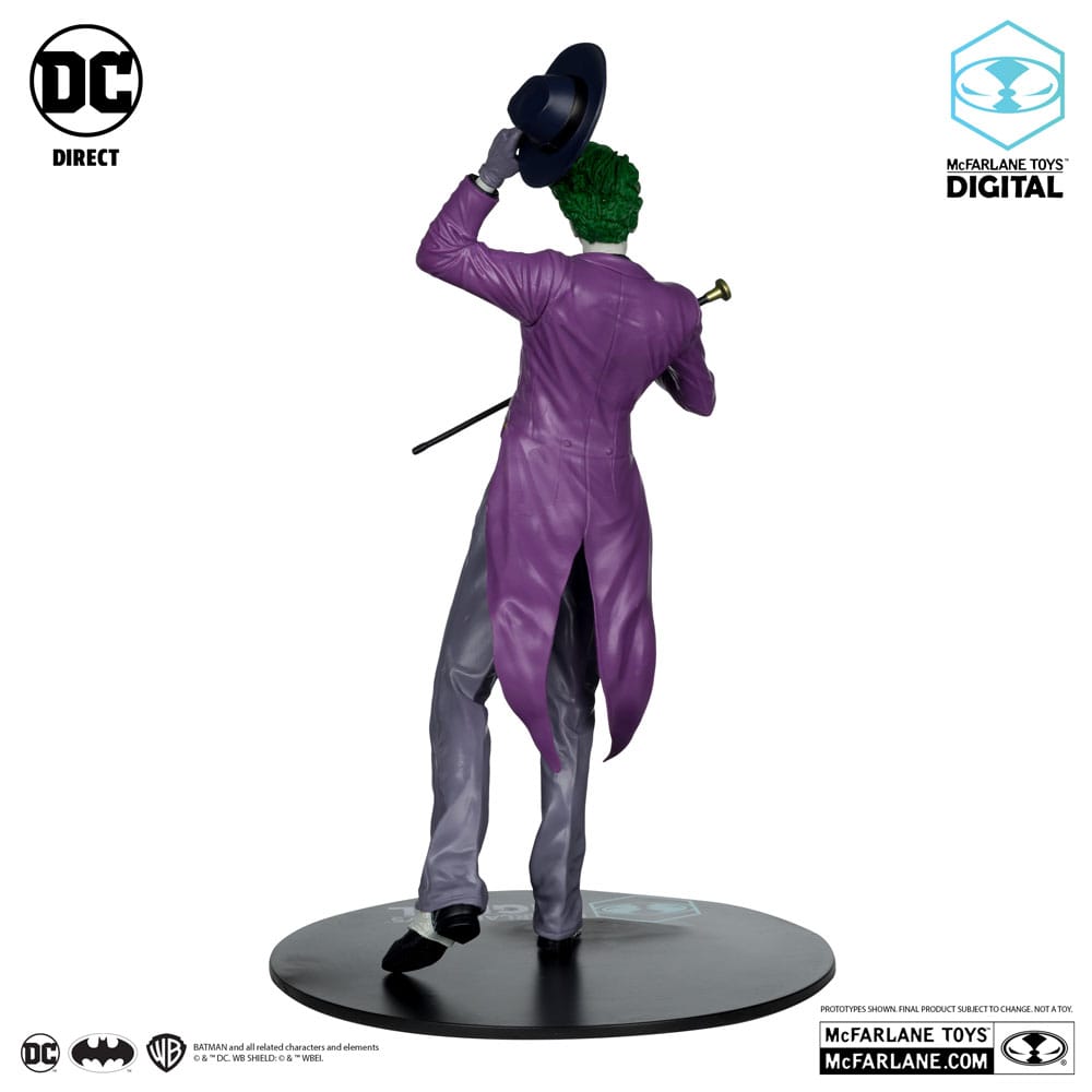 DC Direct PVC Statue 1/6 The Joker by Jason Fabok (McFarlane Digital) 29 cm Verpackung minimal eingerissen