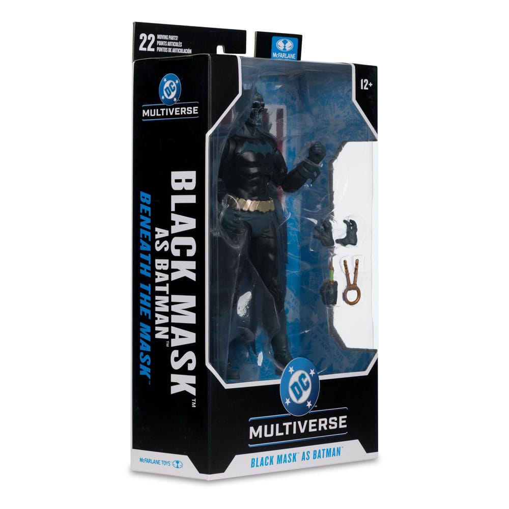 DC Multiverse Actionfigur Black Mask as Batman (Beneath the Mask) 18 cm