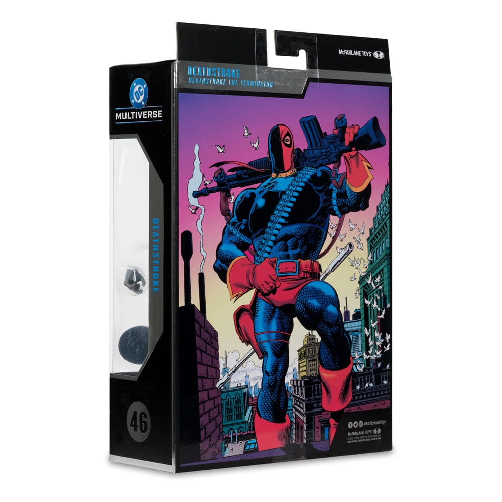 DC Multiverse McFarlane Collector Edition Actionfigur #46 Deathstroke (Deathstroke the Terminator) 18 cm