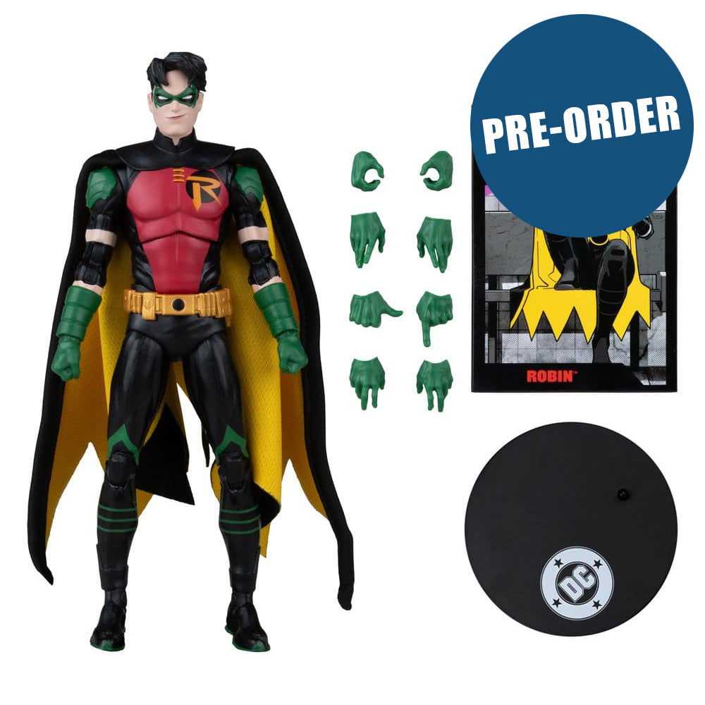 DC Direct Page Punchers Actionfigur Robin Tim Drake (Nightwing #81) (Red Platinum Edition) 18 cm PRE-ORDER