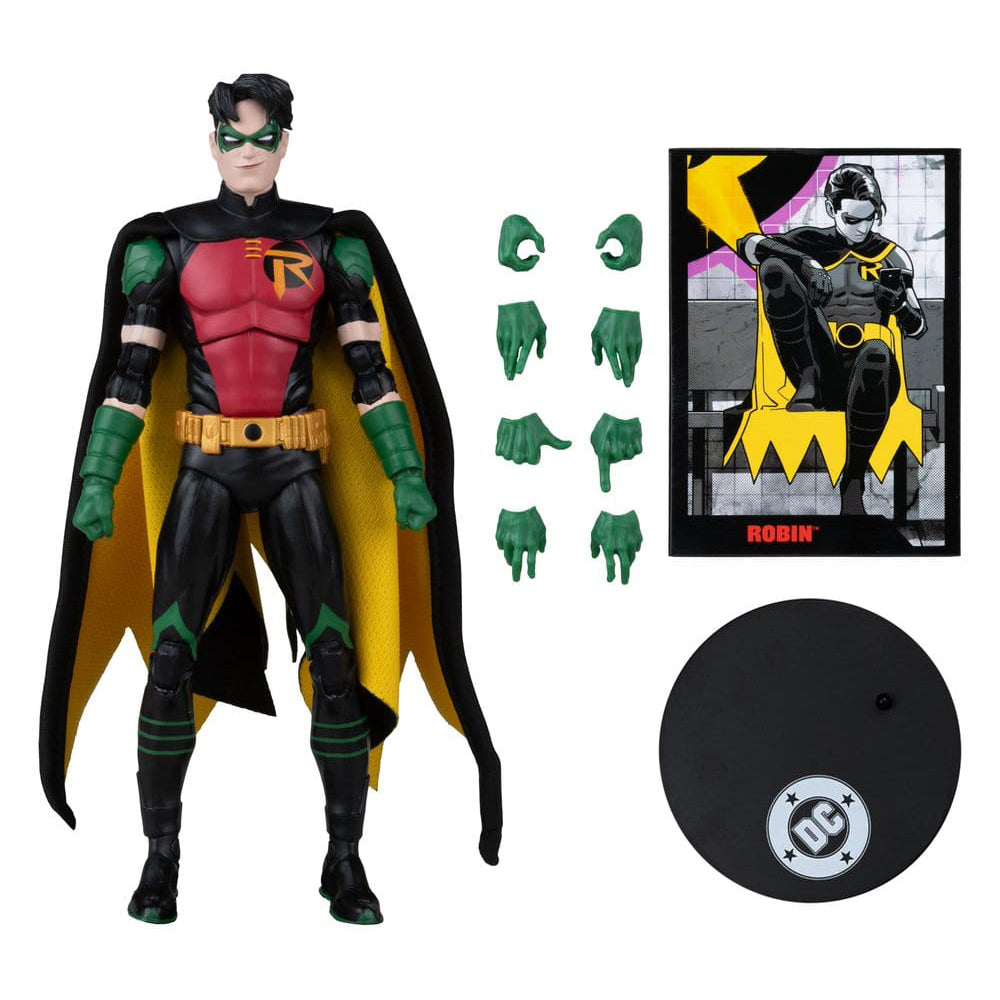 DC Direct Page Punchers Actionfigur Robin Tim Drake (Nightwing #81) (Red Platinum Edition) 18 cm PRE-ORDER