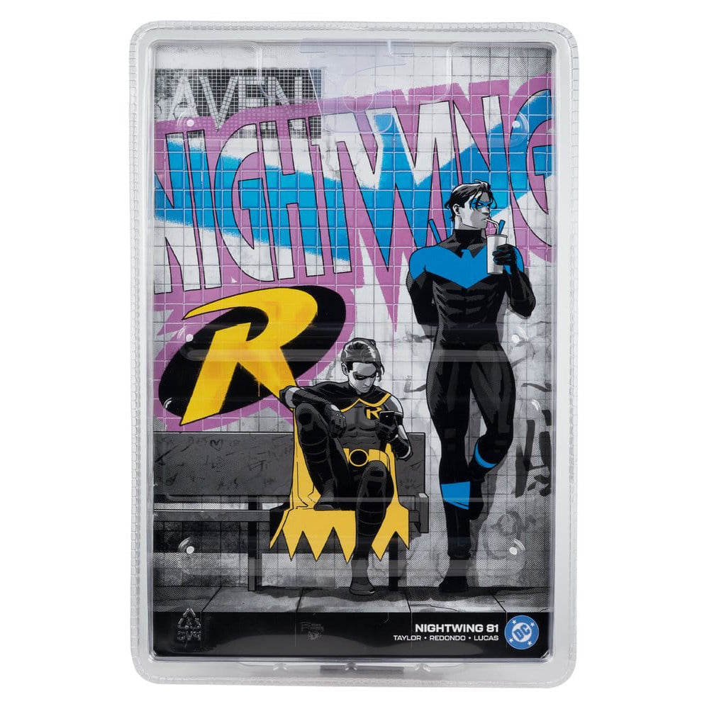 DC Direct Page Punchers Actionfigur Robin Tim Drake (Nightwing #81) (Red Platinum Edition) 18 cm PRE-ORDER