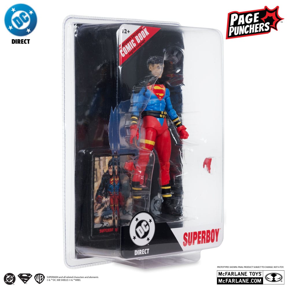 DC Direct Page Punchers Wave 9 Actionfigur Superboy (Return of Superman) 18 cm