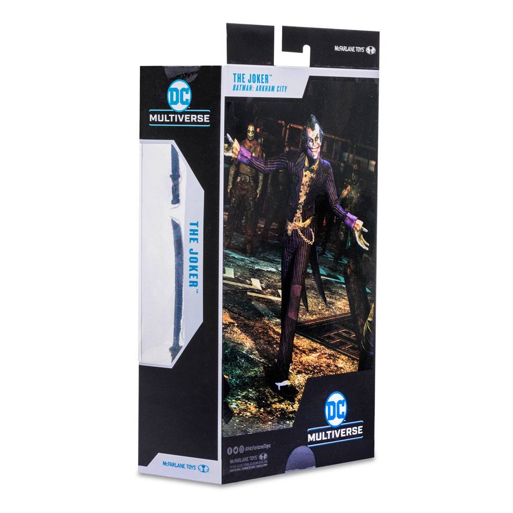 DC Gaming Actionfigur The Joker (Batman: Arkham City) 18 cm Verpackung leicht beschädigt