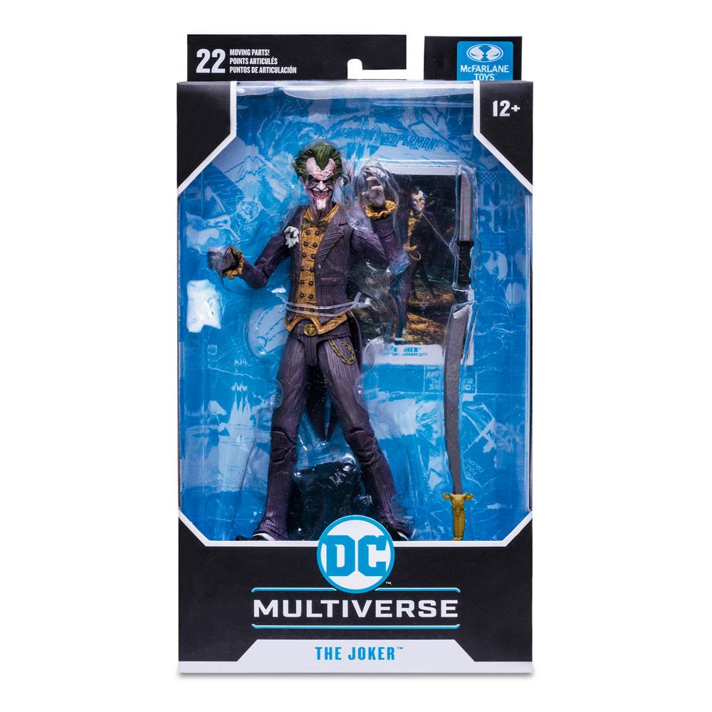 DC Gaming Actionfigur The Joker (Batman: Arkham City) 18 cm Verpackung leicht beschädigt