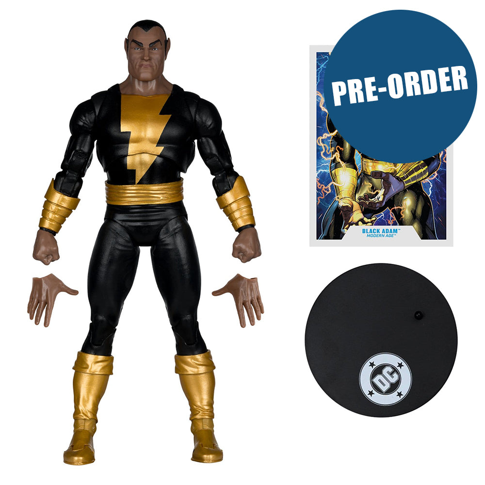 DC Multiverse Actionfigur Black Adam (Modern Age) 18 cm PRE-ORDER