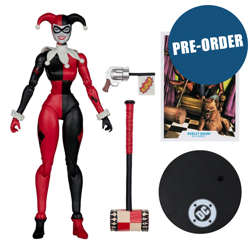 DC Multiverse Actionfigur Harley Quinn (DC Classic) (Gold Label) 17 cm PRE-ORDER