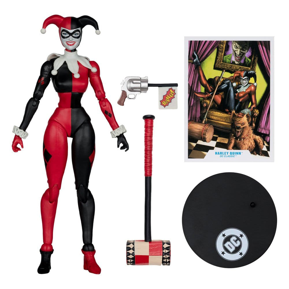 DC Multiverse Actionfigur Harley Quinn (DC Classic) (Gold Label) 17 cm PRE-ORDER