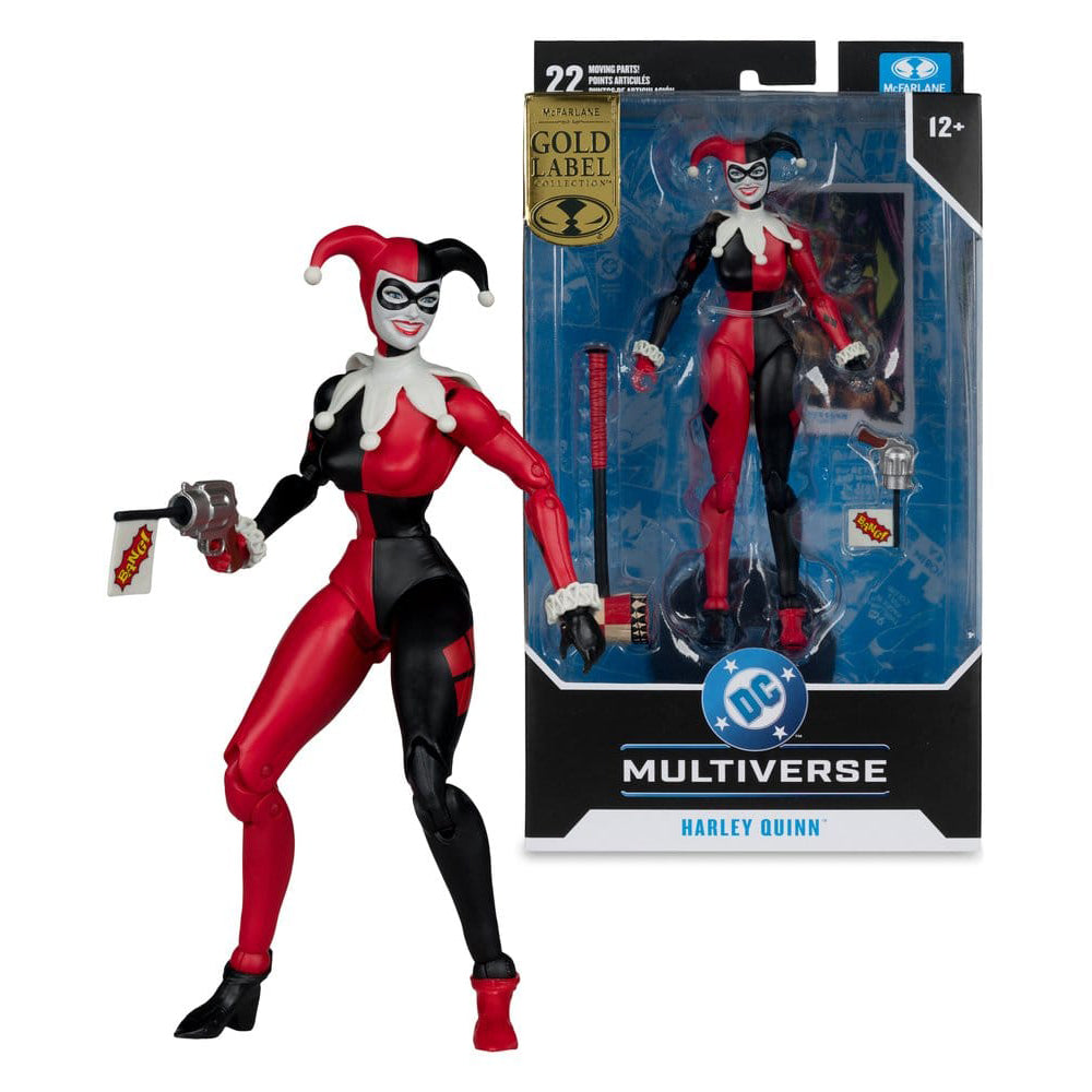 DC Multiverse Actionfigur Harley Quinn (DC Classic) (Gold Label) 17 cm PRE-ORDER