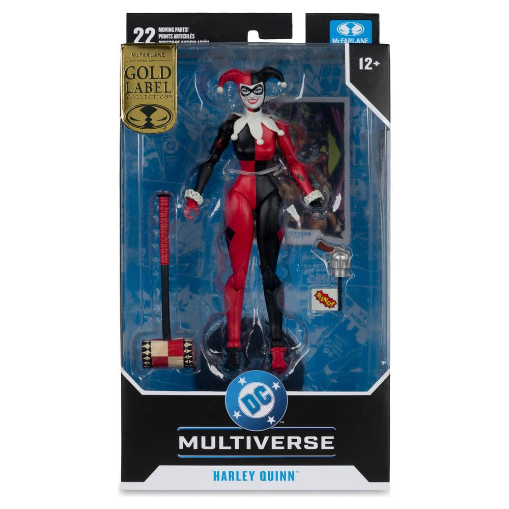 DC Multiverse Actionfigur Harley Quinn (DC Classic) (Gold Label) 17 cm PRE-ORDER