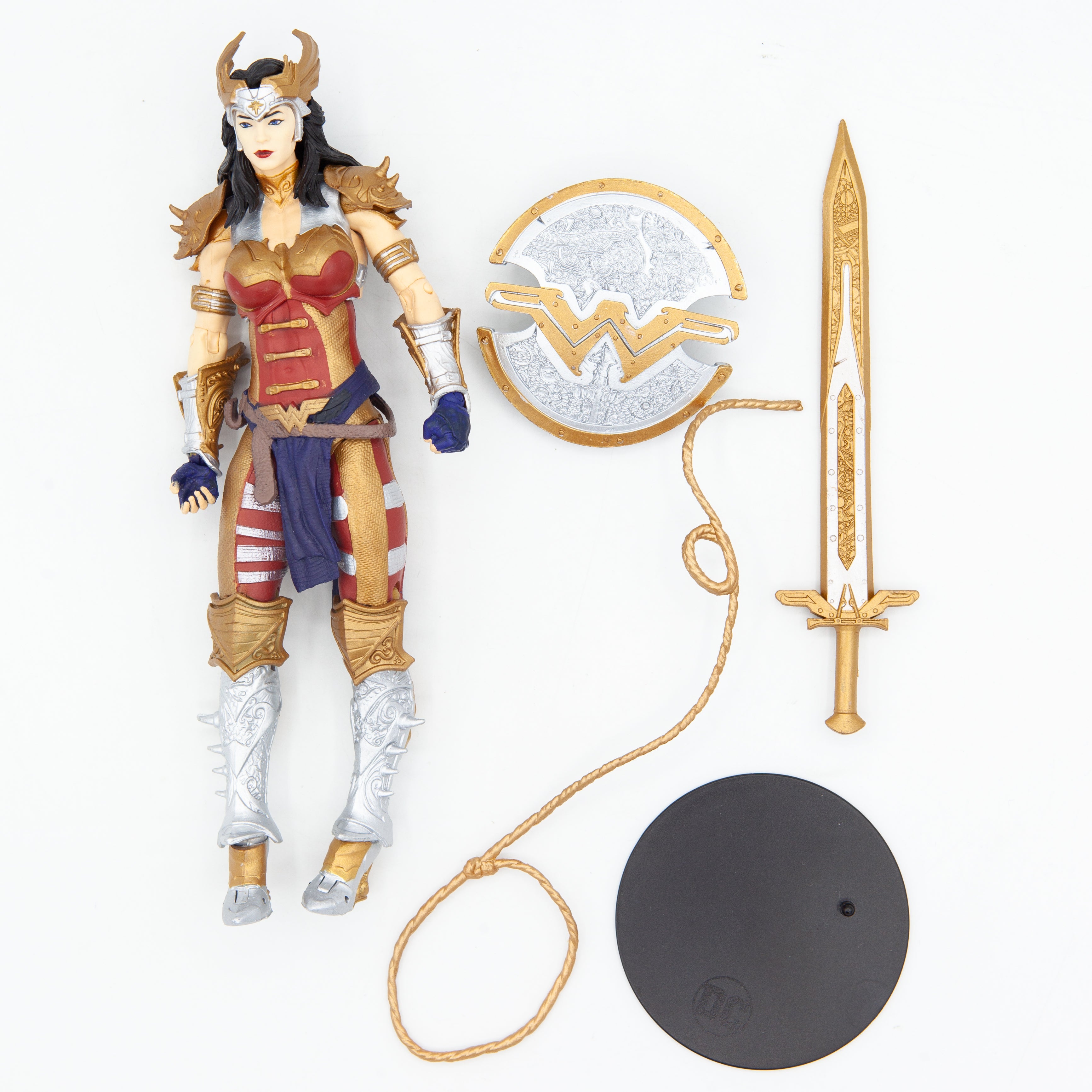DC Multiverse Actionfigur Wonder Woman Designed by Todd McFarlane (Gold Label) 18 cm 2nd Hand
