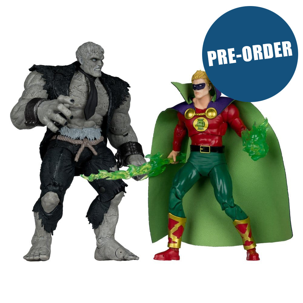 DC Multiverse Actionfiguren 2er-Pack Solomon Grundy vs Green Lantern 18 cm PRE-ORDER