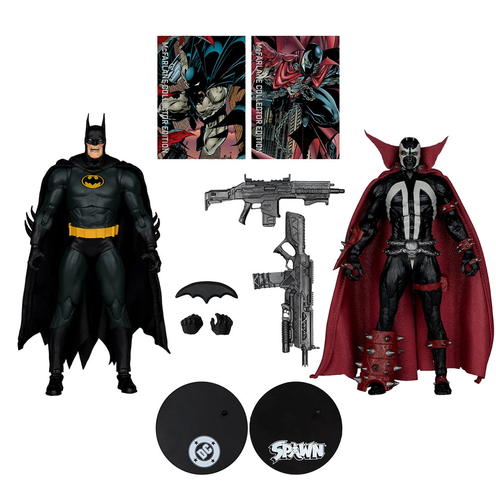 DC Multiverse Batman & Spawn (DC Multiverse) 2-Pack Gold Label Actionfiguren 18 cm PRE-ORDER