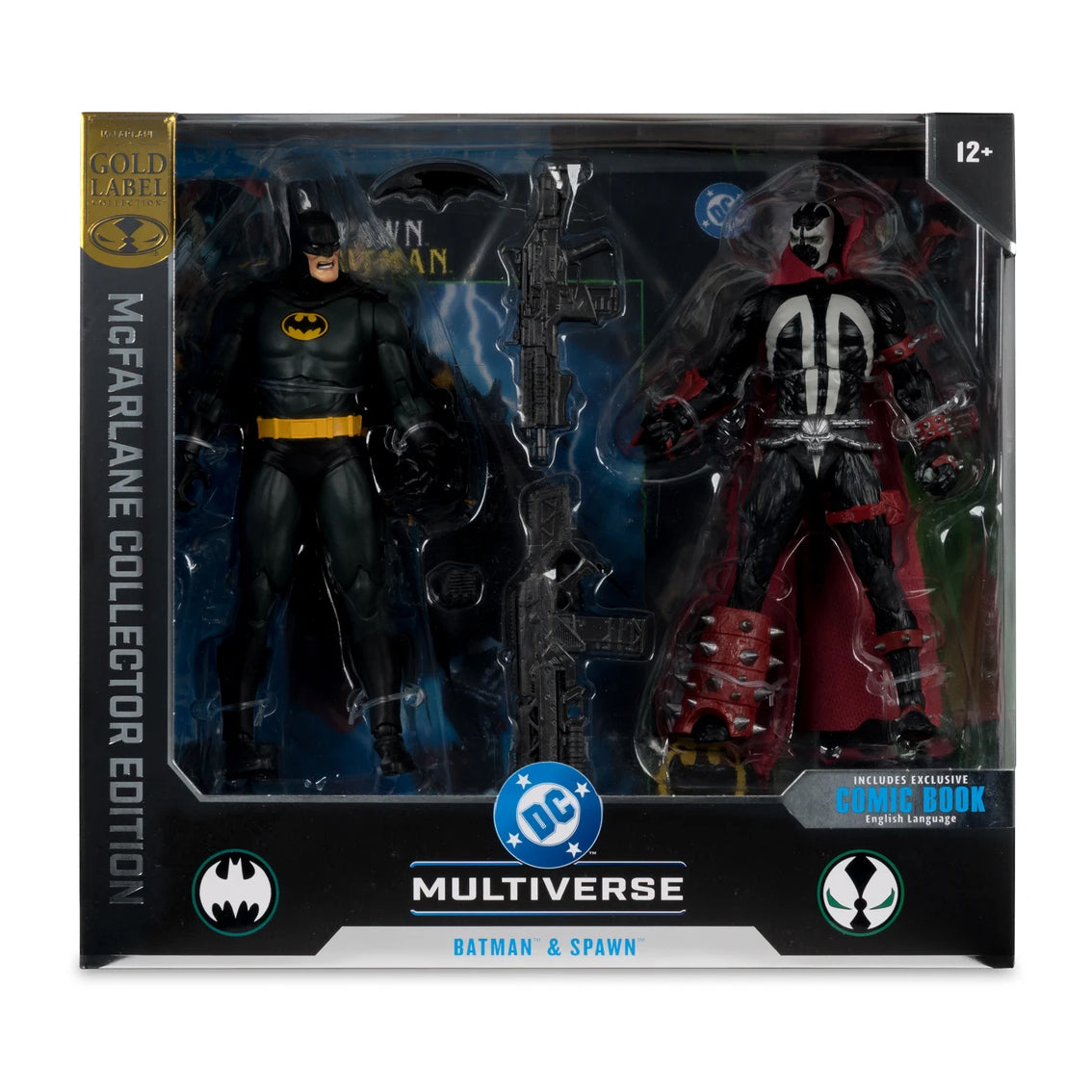 DC Multiverse Batman & Spawn (DC Multiverse) 2-Pack Gold Label Actionfiguren 18 cm PRE-ORDER