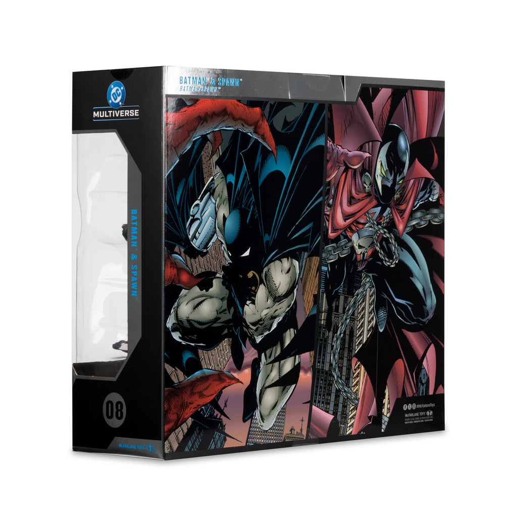 DC Multiverse Batman & Spawn (DC Multiverse) 2-Pack Gold Label Actionfiguren 18 cm PRE-ORDER