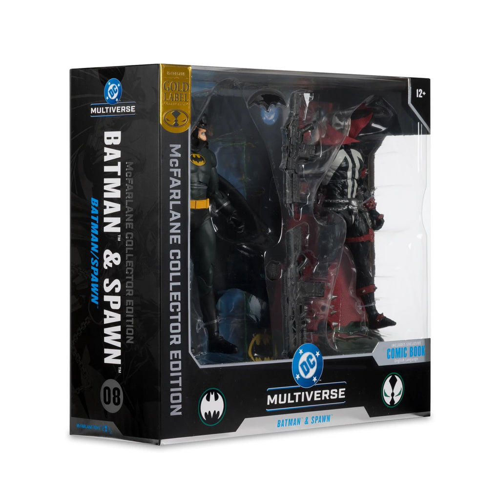 DC Multiverse Batman & Spawn (DC Multiverse) 2-Pack Gold Label Actionfiguren 18 cm PRE-ORDER