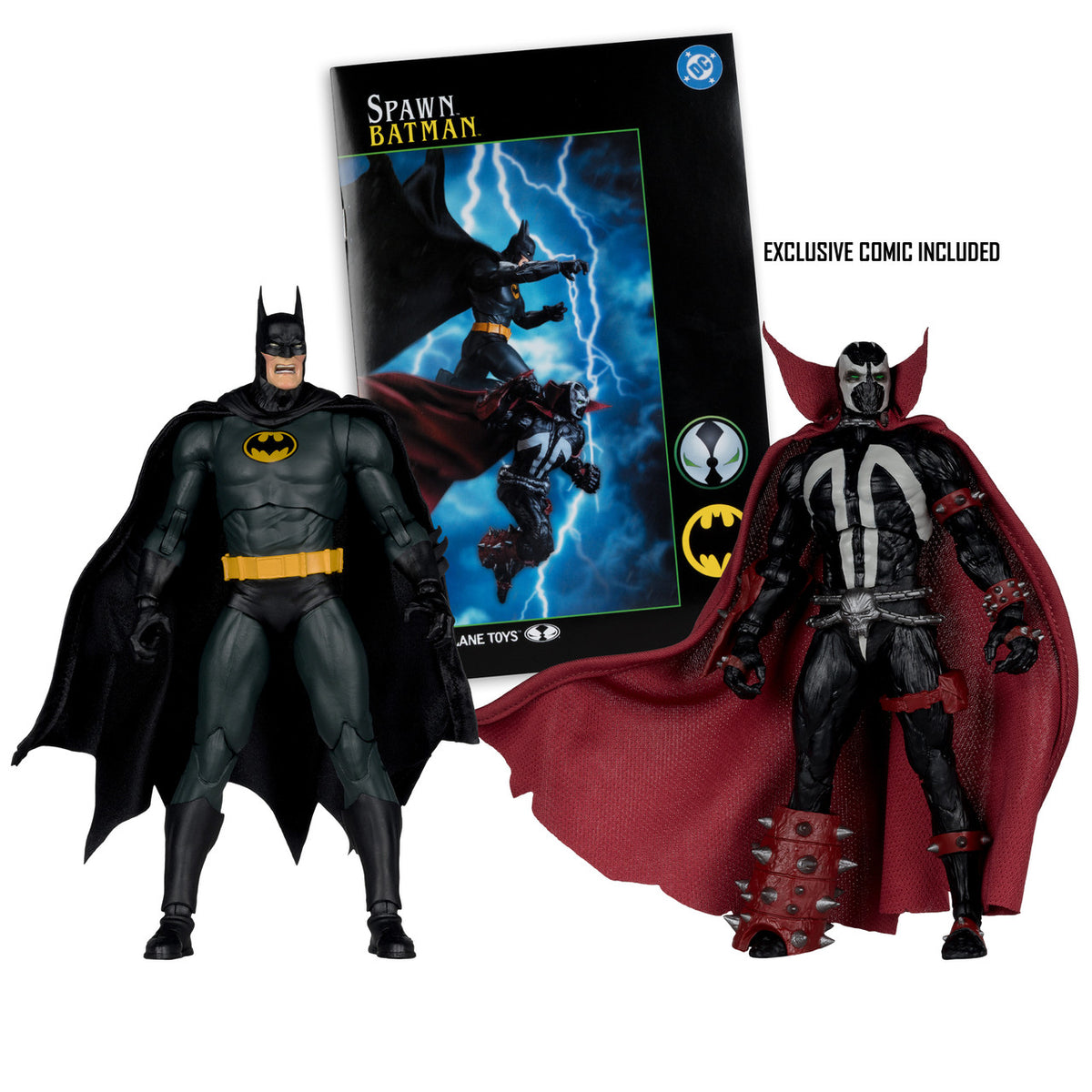DC Multiverse Batman & Spawn (DC Multiverse) 2-Pack Gold Label Actionfiguren 18 cm PRE-ORDER