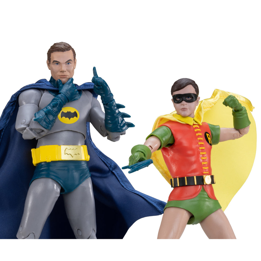 DC Multiverse Batman and Robin (Batman Classic TV Series) 2-pack Actionfiguren 18 cm PRE-ORDER