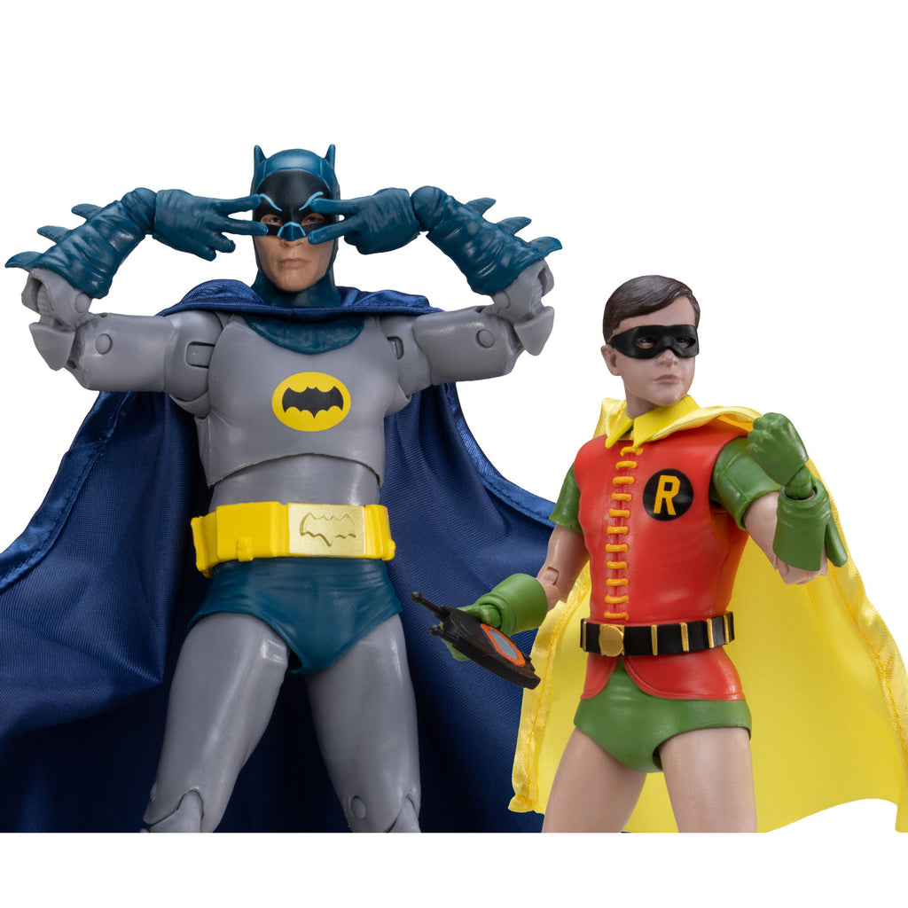 DC Multiverse Batman and Robin (Batman Classic TV Series) 2-pack Actionfiguren 18 cm PRE-ORDER