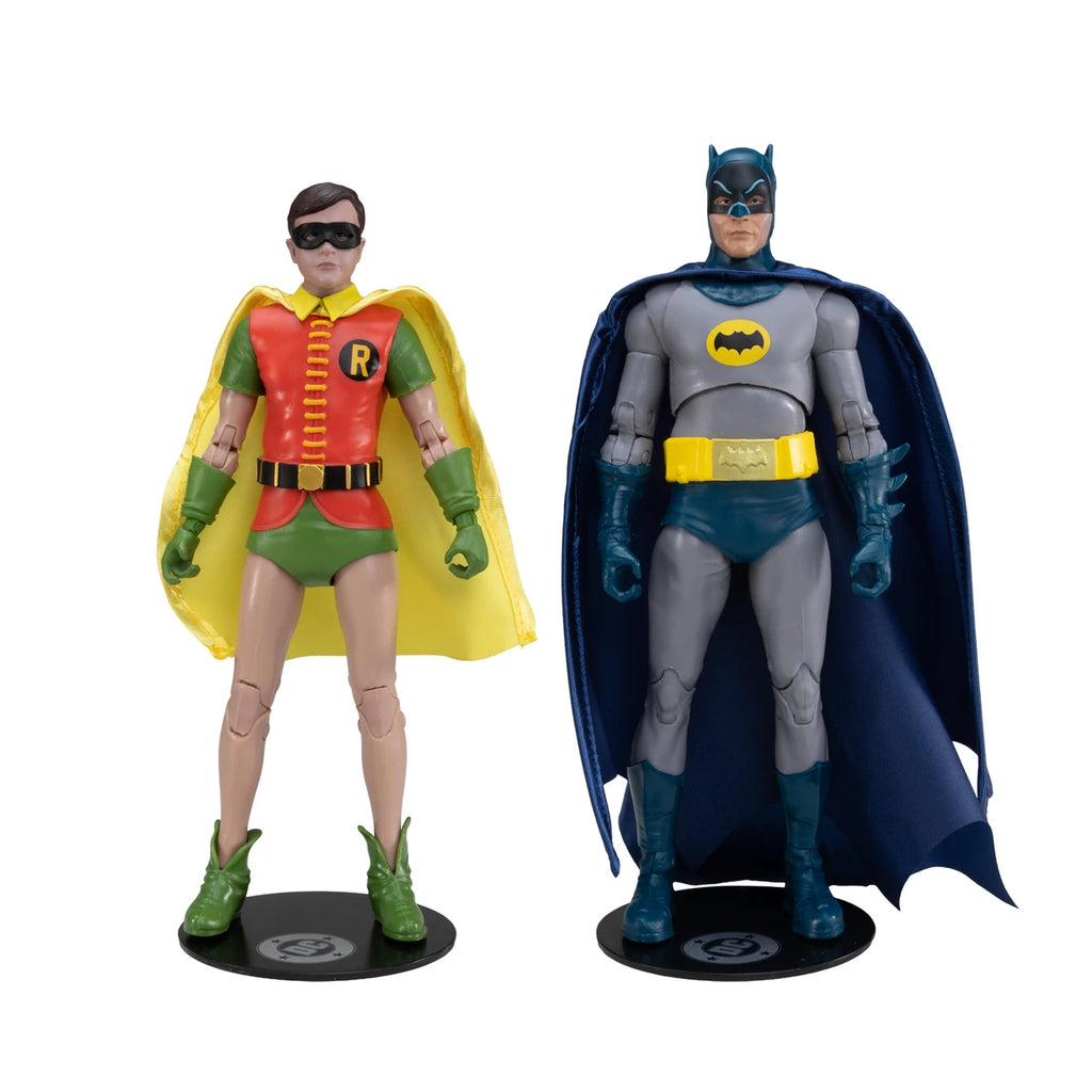 DC Multiverse Batman and Robin (Batman Classic TV Series) 2-pack Actionfiguren 18 cm PRE-ORDER