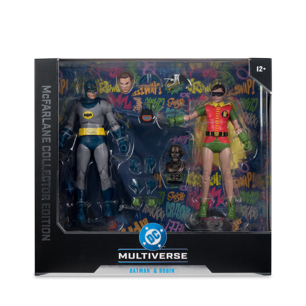 DC Multiverse Batman and Robin (Batman Classic TV Series) 2-pack Actionfiguren 18 cm PRE-ORDER