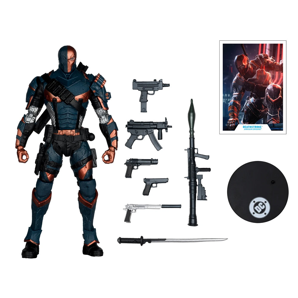 DC Multiverse Deathstroke (Arkham Origins) Actionfigur 18 cm PRE-ORDER