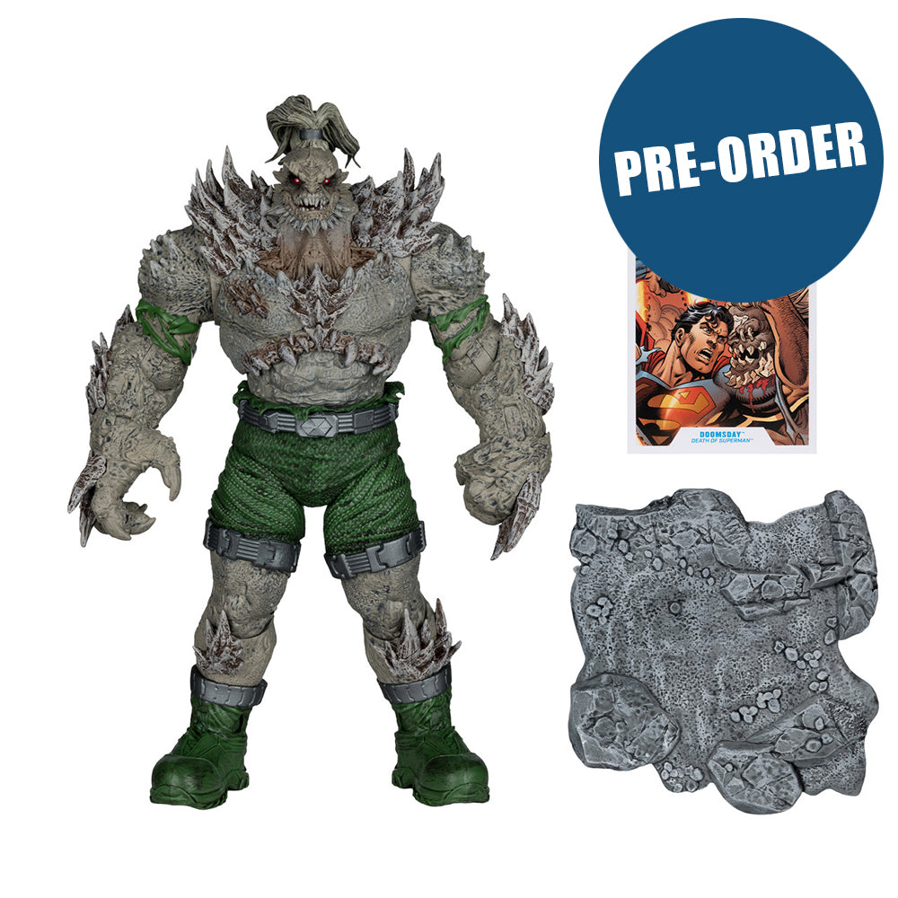 DC Multiverse Doomsday (Death of Superman) Megafig 24 cm Gold Label PRE-ORDER