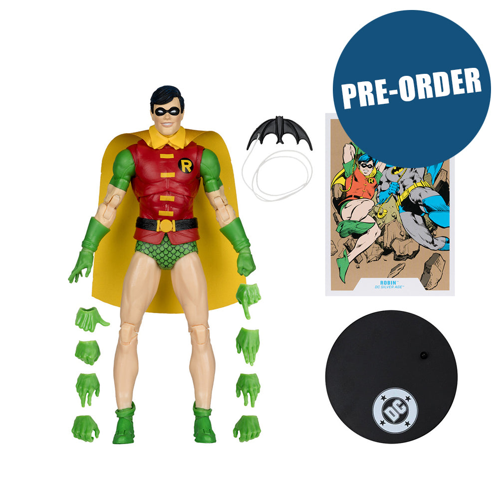 DC Multiverse Robin (Silver Age) Actionfigur 18 cm GOLD LABEL PRE-ORDER