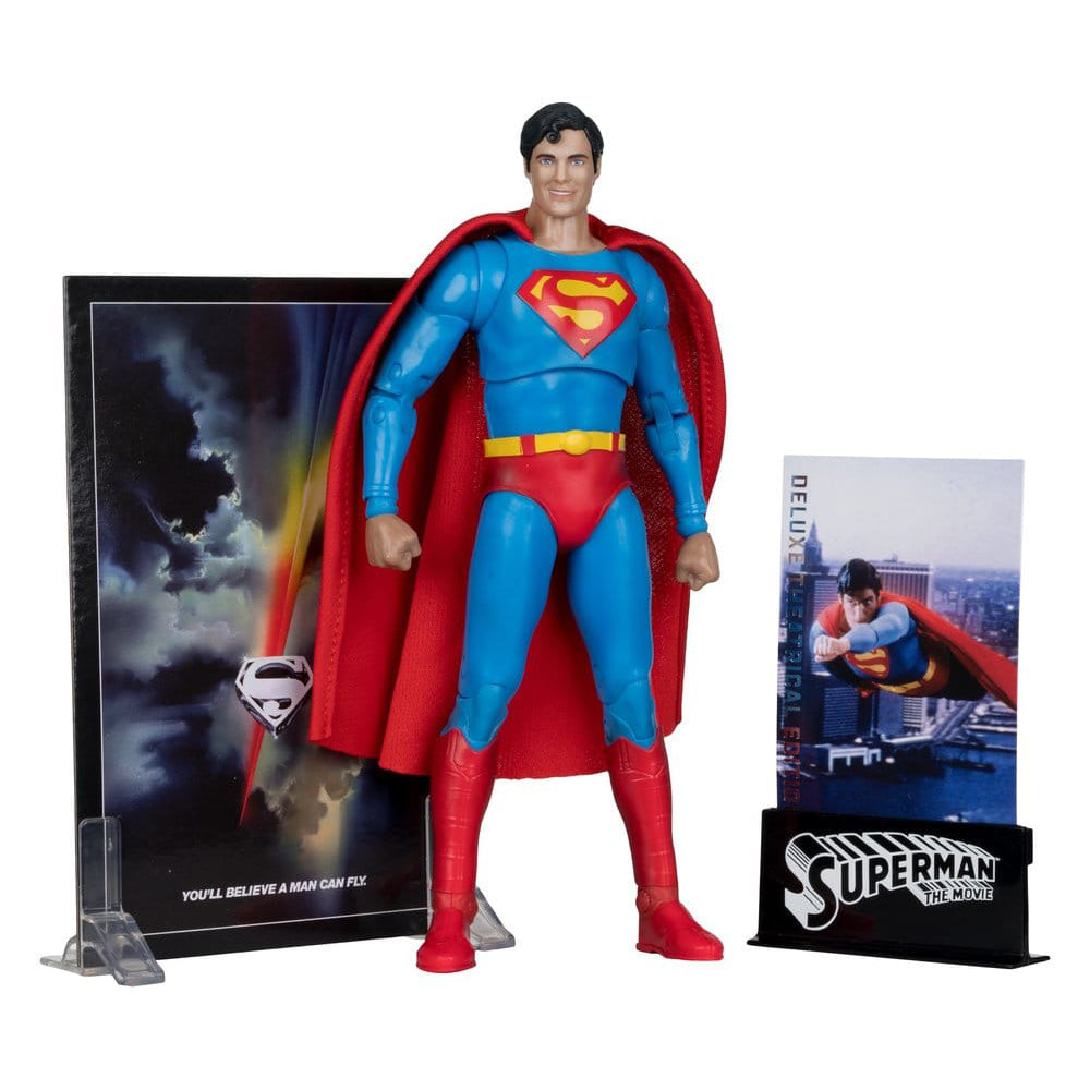 DC Multiverse Superman (Superman The Movie 1978) Deluxe Theatrical Edition Actionfigur 18 cm PRE-ORDER