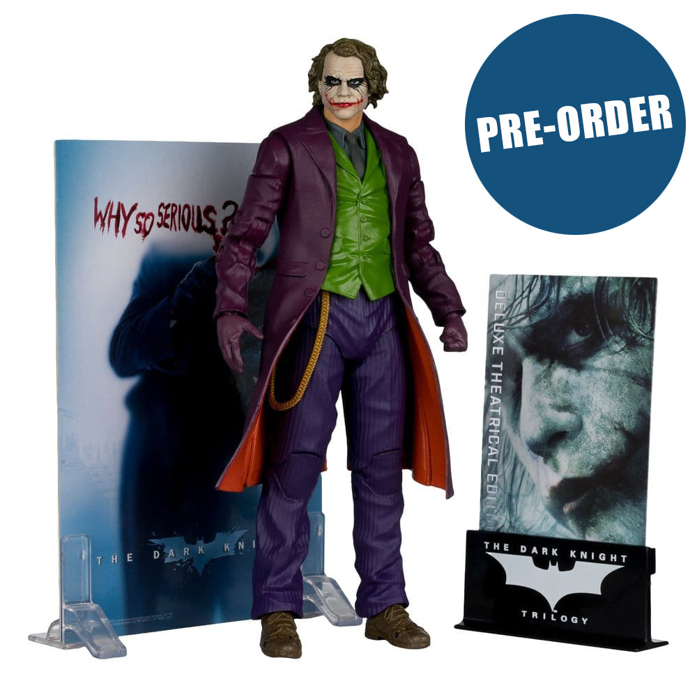 DC Multiverse The Joker (The Dark Knight) Deluxe Theatrical Edition Actionfigur 18 cm PRE-ORDER