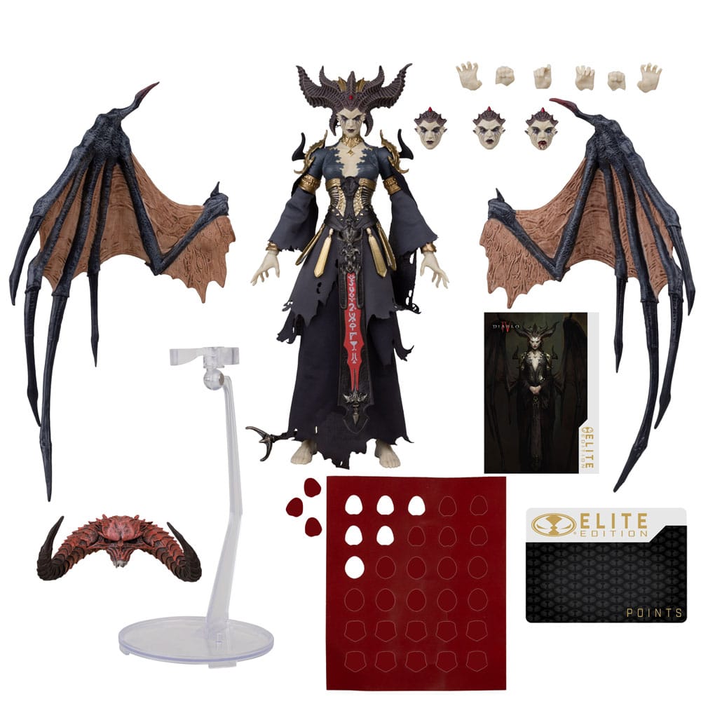 Diablo IV McFarlane Elite Edition Actionfigur Lilith 20 cm