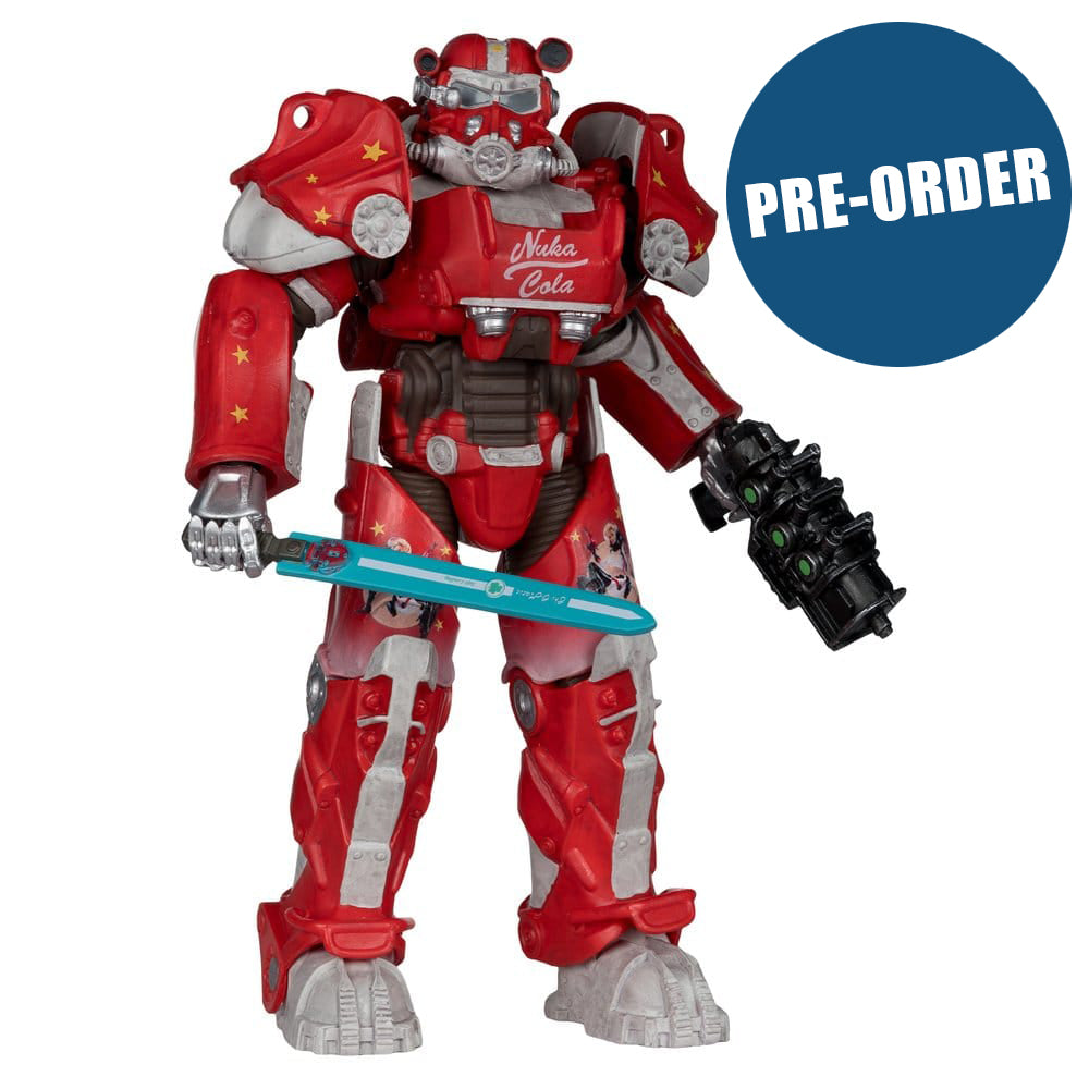 Fallout McFarlane Elite Edition Actionfigur Fallout 76 Nuka Cola T-60 (Gold Label) 19 cm PRE-ORDER